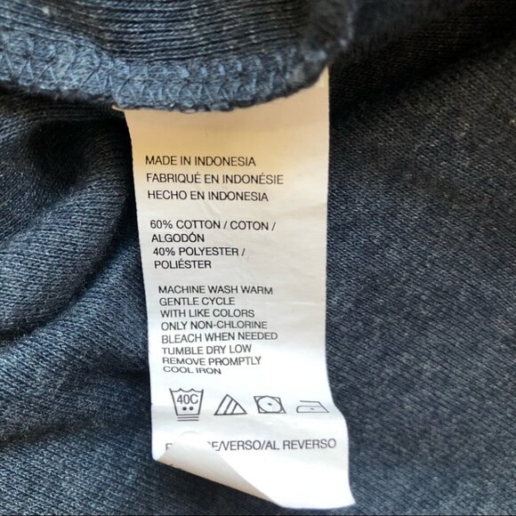 Arrow Mens  XXlg Long Sleeve Henley in Navy Blue - Picture 6 of 15